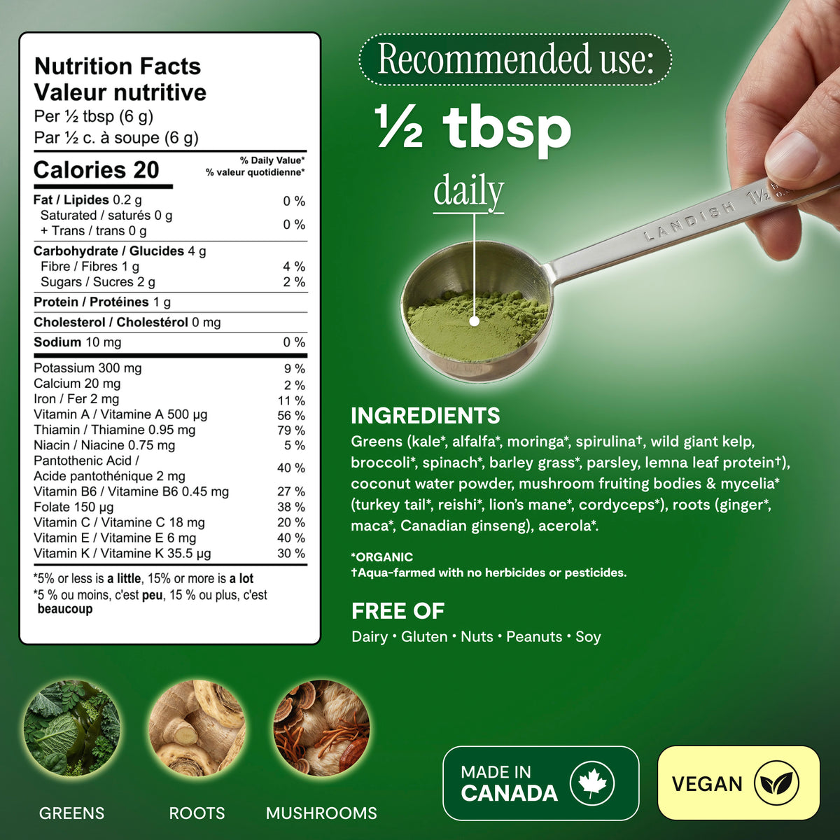 Adaptogenic Greens Blend