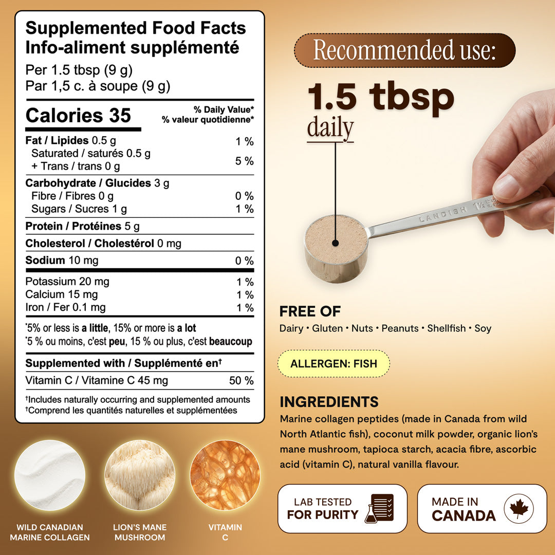 Marine Collagen Lion’s Mane Creamer