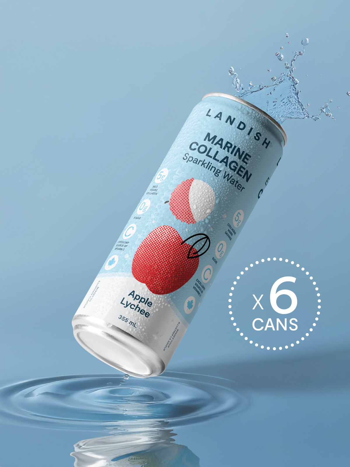 Marine Collagen Sparkling Water