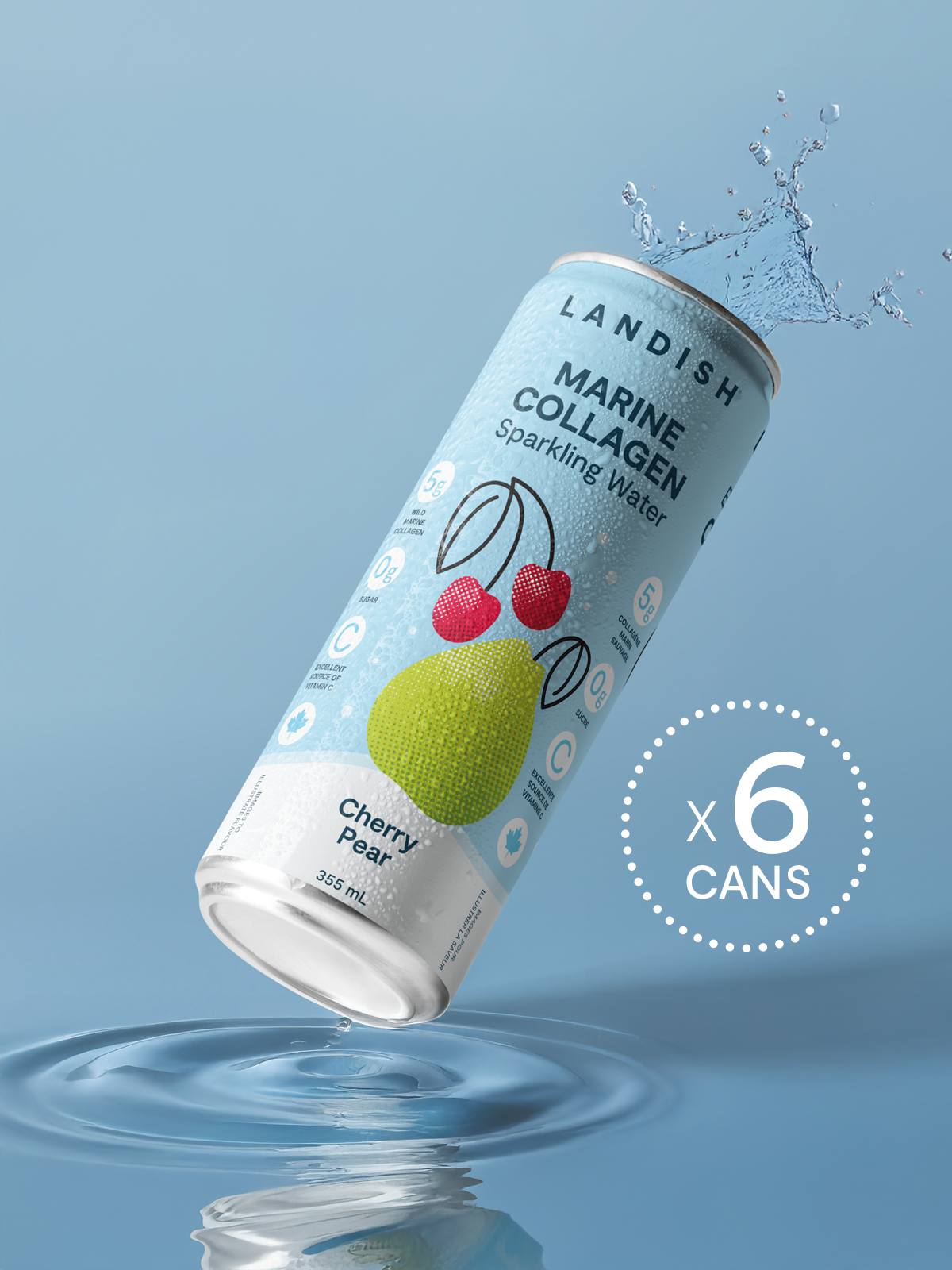 Marine Collagen Sparkling Water