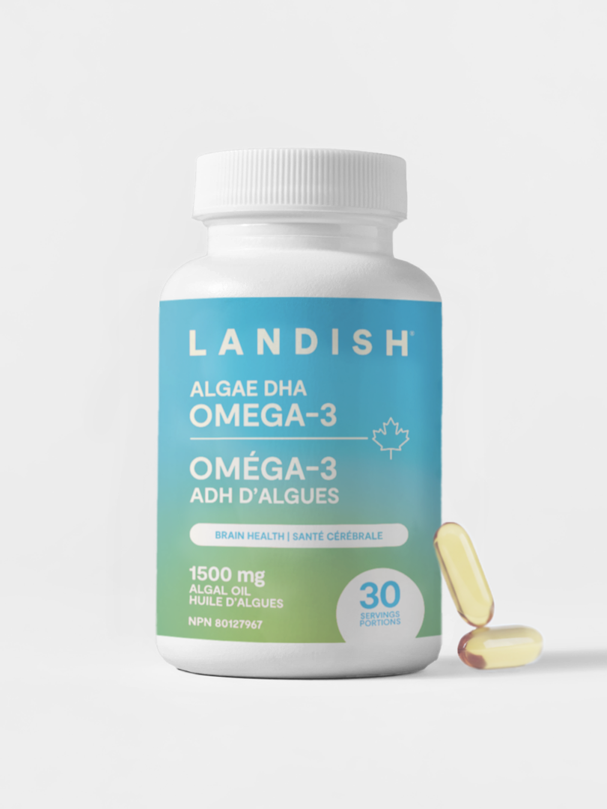 Omega-3 Algae DHA Softgels