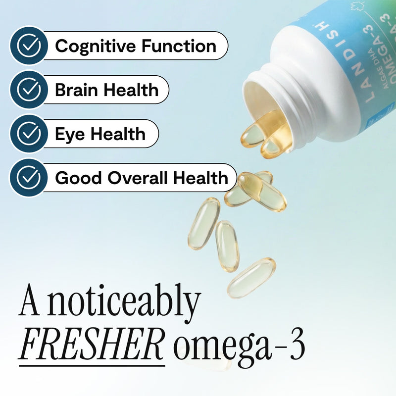 Omega-3 Algae DHA Softgels