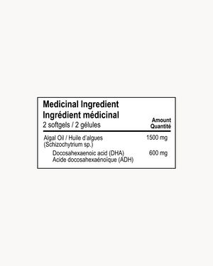 Omega-3 Algae DHA Softgels