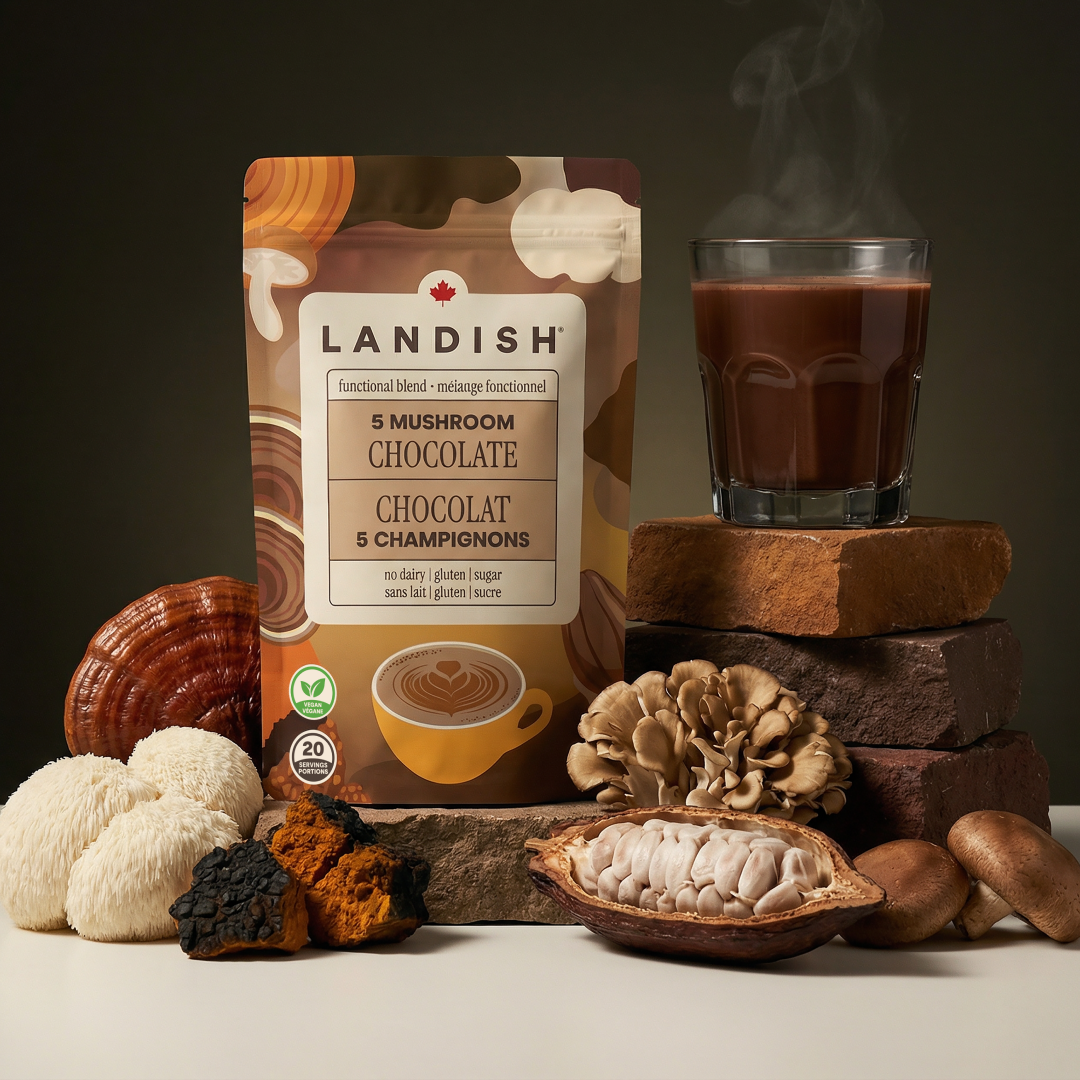 5 Mushroom Chocolate Blend