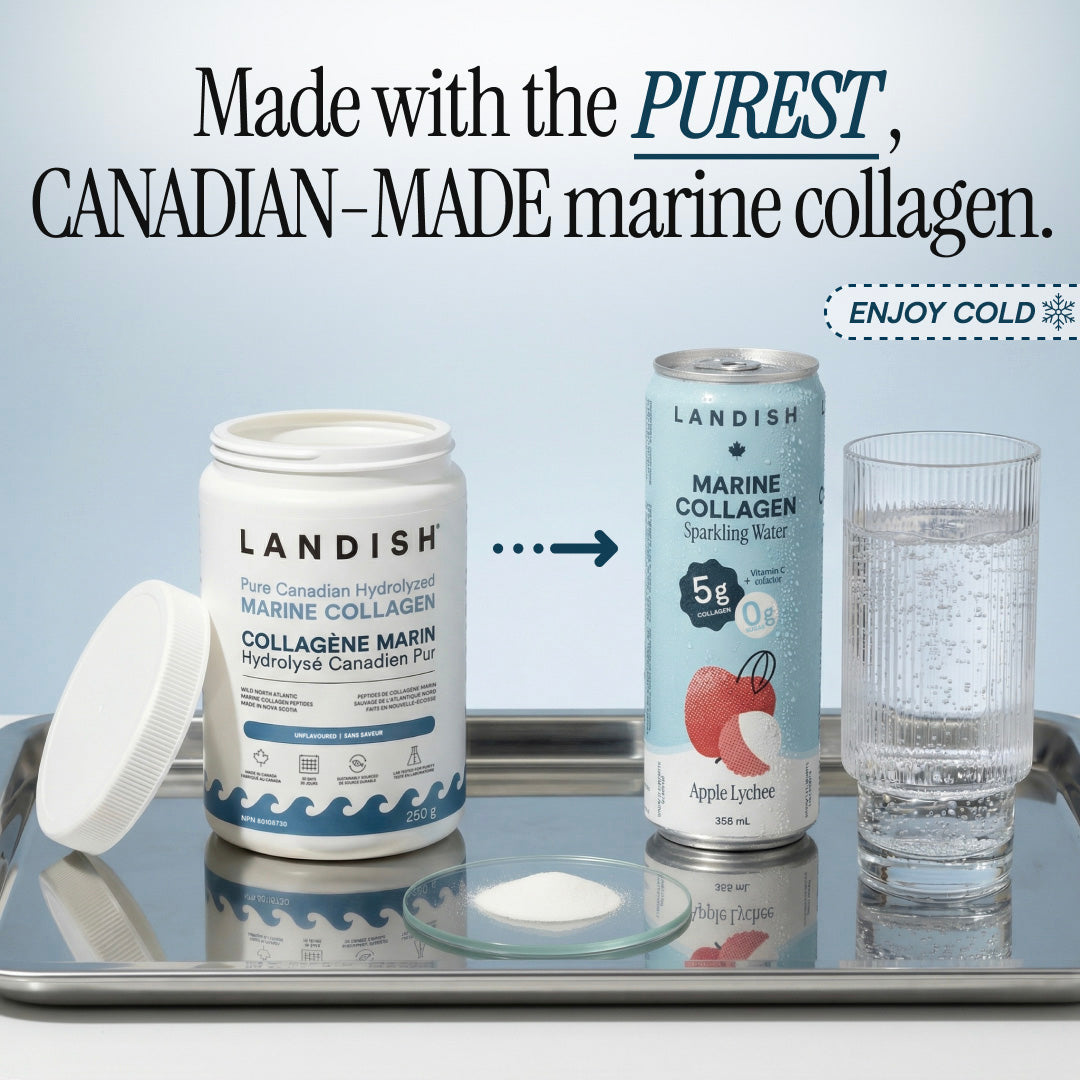 Marine Collagen Sparkling Water - Landish