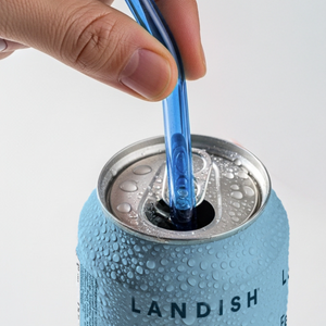 Glass Straws • Blue Set